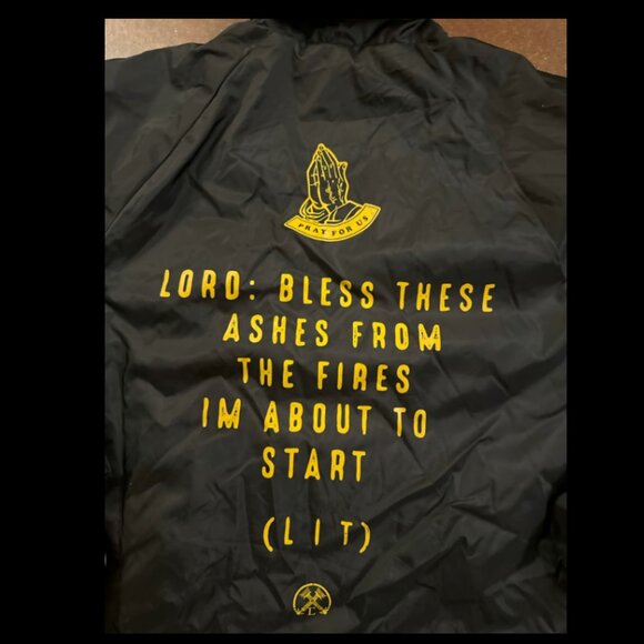 Civil Regime Windbreaker Jacket Size Small - Picture 4 of 6